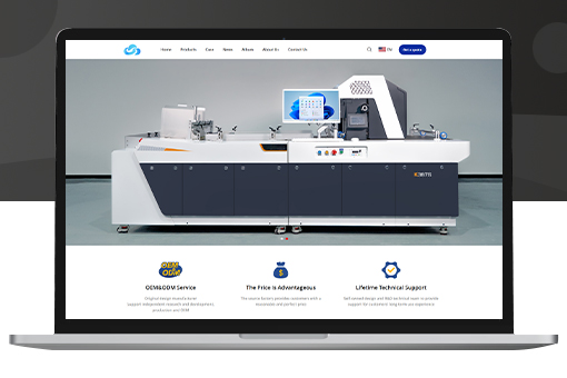 Pbootcms响应式包装机械外贸英文网站模板