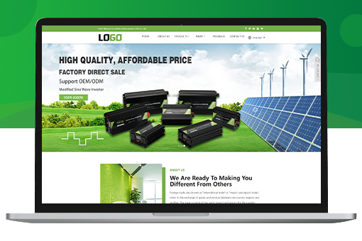 Pbootcms响应式带自动翻译100国语言能源环保设备网站模板